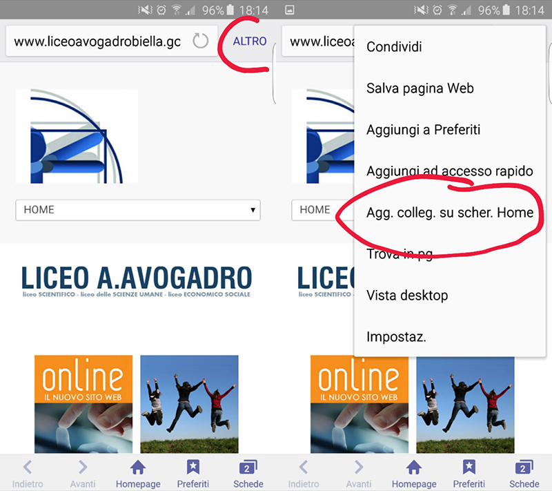 app liceo android
